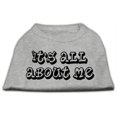 thumbnail image 1 of It's All About Me Screen Print Shirts Grey Xs (8), 1 of 1