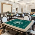 thumbnail image 4 of Herrnalise Mahjong Table Mat,28"x28" Anti-Slip Thickened Mahjong Table Cover,Noise Reduction Mahjong Mat,Soft & Wear-Resistant Mahjong Accessories Tablecloth for Poker Card Board & Tile Games, 4 of 9
