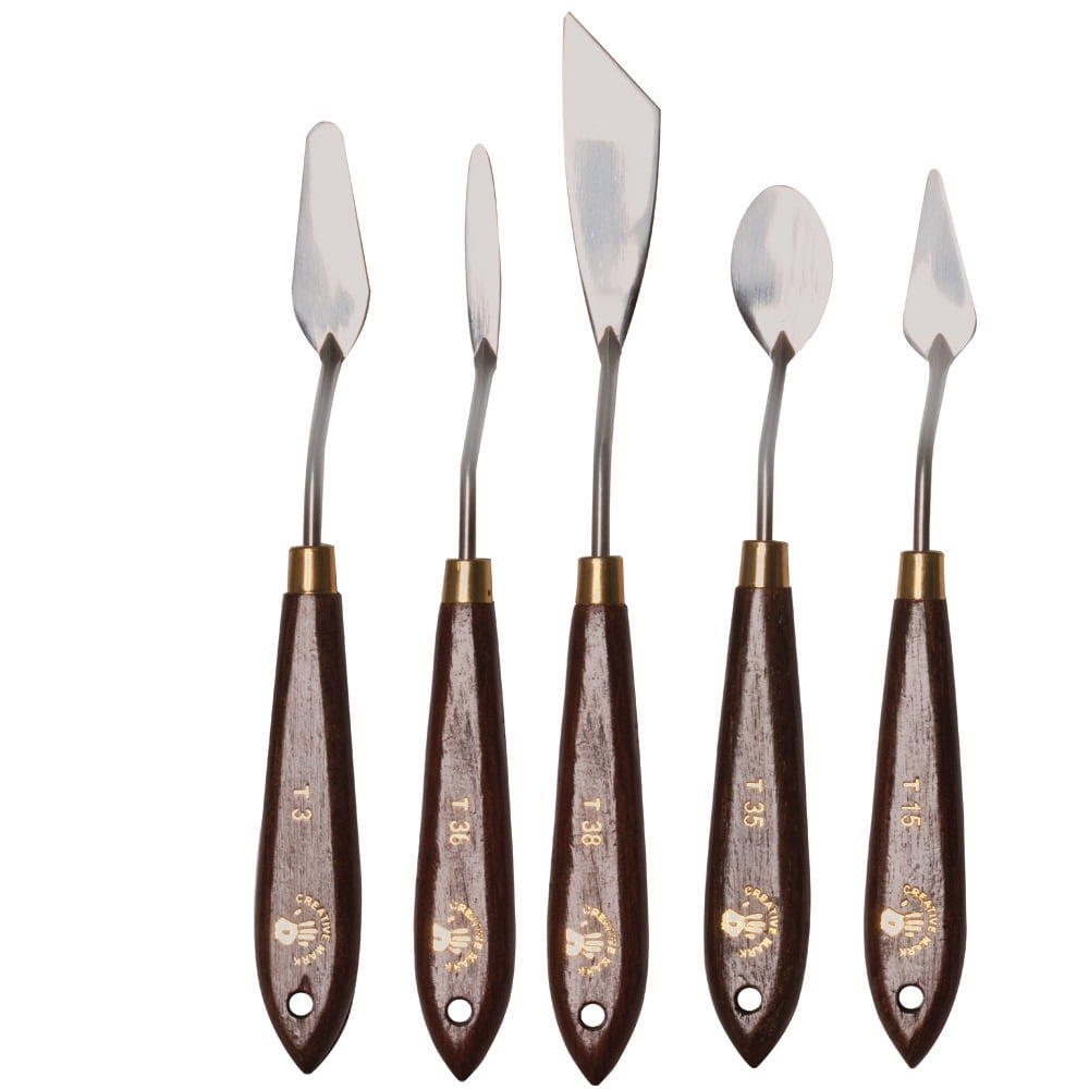 Creative Mark Artist Painting Knives Set, Stainless Steel Oil Painting