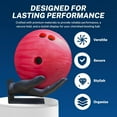 thumbnail image 2 of Hold My Ball Bowling Ball Holder – Black Wall Mount Hand Display Rack for Ball Storage & Memorabilia | Ball Holder Display Stand for Collectors & Sports Fans, 2 of 7