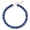 Navy Blue, variant on APSVO 18K Gold Plated White Chunky Beaded Necklaces for Women Boho Choker Chain Fashion Statement Accessories Prom Wedding Birthday Summer Jewelry Gifts Mom Girlfriend Adults Lady Wife Teen Her