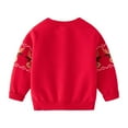 thumbnail image 2 of SILVERCELL 2-9T Boys Girls Sweaters Kids Long Sleeve Ugly Christmas Sweater Knitted Top, 2 of 8
