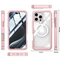 thumbnail image 2 of Magnetic Case for iphone 16 Pro Max 360 All Inclusive Military Drop and Crash Proof Glass Screen Protector, 2 of 4