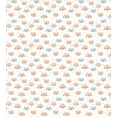 thumbnail image 3 of Cat Duvet Cover Set, Doodle Style Faces and Hearts Pet Theme, Decorative 3 Piece Bedding Set with 2 Pillow Shams, King Size, Peach Blue Grey, by Ambesonne, 3 of 3