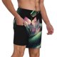 thumbnail image 2 of Fotbe Snake Holding A Lotus Traje de Baño para Hombre – Shorts de Natación de Secado Rápido con Forro y Bolsillos-XX-Large, 2 of 6