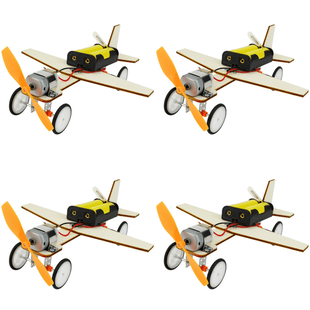 DIY Aviones Experimentos Científicos Juguete Educativo STEM Aprendizaje