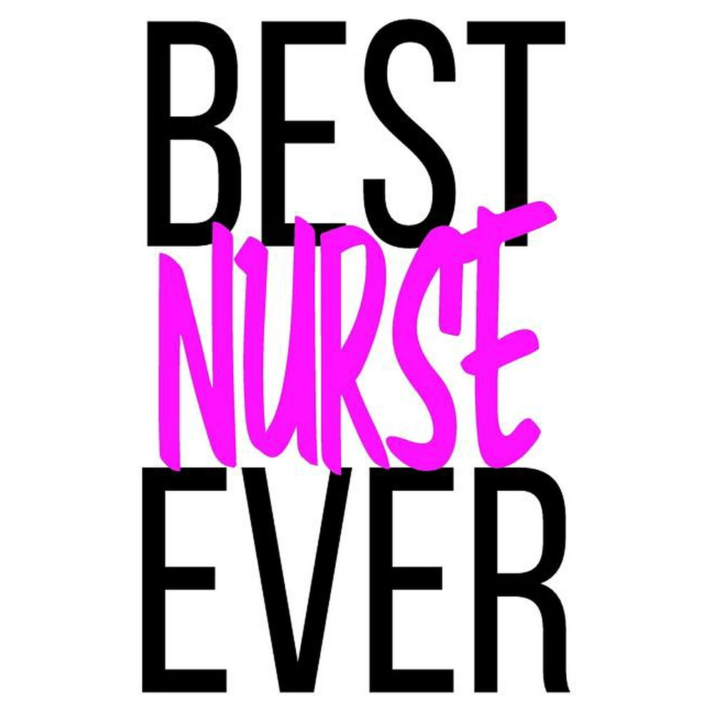 Best Nurse Ever 6x9 College Ruled Line Paper 150 Pages