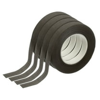 4 Pcs Dark Brown Floral Tape 1/2" x 29.5 Yards Florist Wrap Adhesive Tape for Artificial Flowers Bouquet Stem Wrapping Floral Crafts Wedding Bouquet