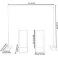 thumbnail image 2 of Wedding Arch,Wedding Backdrop Stand,Balloon Stand with Flower Stands, Metal Wedding Stand for Weddings, Birthday Parties, Graduation Party Decorations, 2 of 9