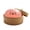 Steamed Bun, variant on Light Changing Heart Shaped Stress Relief Ball, Soft Squeeze Decompression Fidget Item for Anxiety Relief Valentine's Day Gift