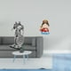 thumbnail image 2 of Figura abstracta de resina de caballero nórdico, escultura decorativa para escritorio, armario, oficina, mesa, centro de mesa, entrada y regalo de cum, 2 of 8