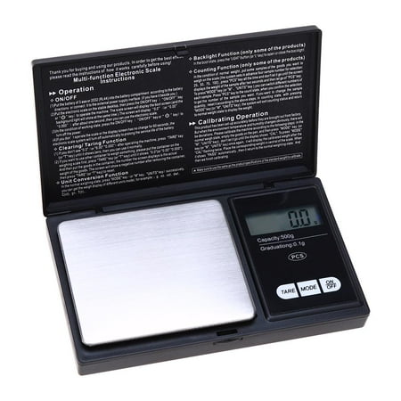 

FLOF LED Luminous Digital Jewelry Weight Scale Electronic Pocket Kitchen Tool(2)