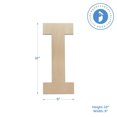 thumbnail image 2 of Wooden Letter I Cutouts 12", Pack of 5 Wooden Letters for Wall Decor, Home Decor, Crafts, and Party Decorations by Woodpeckers, 2 of 6