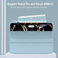 thumbnail image 2 of KOMI New iPad Pro 13 Inch Case M4 (2024 Model, 7th Generation) with Pencil Holder, Smart iPad Case [Support Pencil Pro and Pencil (USB-C)], Support Touch ID and Auto Wake/Sleep, 2 of 9