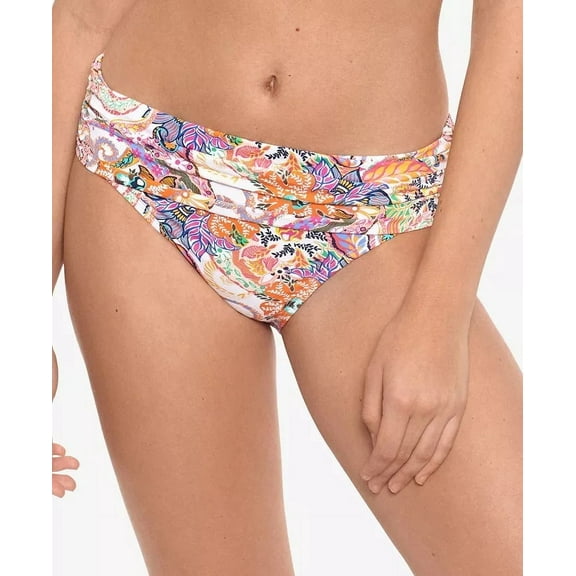 LAUREN RALPH LAUREN Womens Majestic Paisley Shirred Hipster