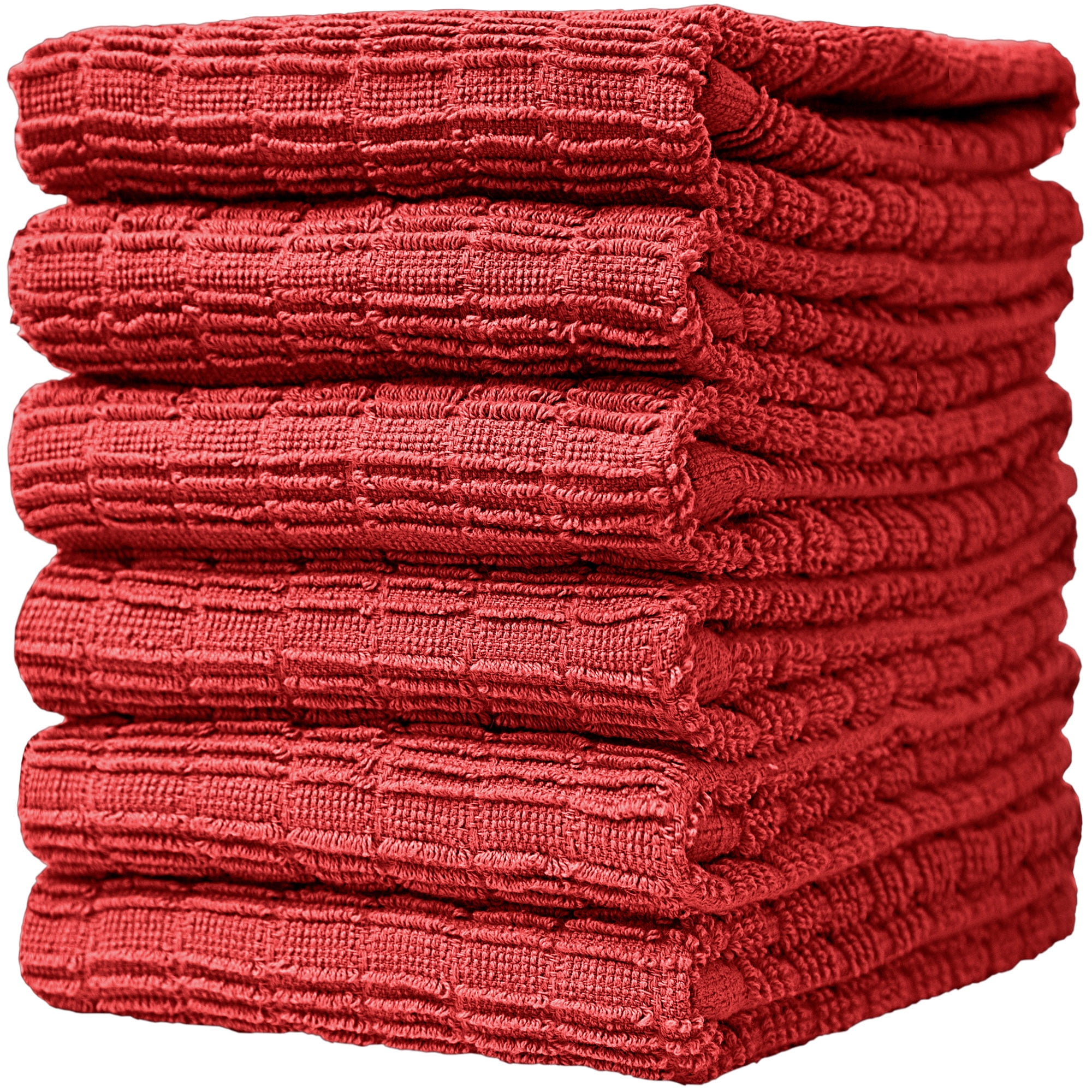 red kitchen hand towels