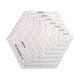 thumbnail image 1 of EeaseMX Regla de patchwork hexagonal, regla de acolchado, plantilla acrílica para patchwork, accesorios de costura, 1 of 7