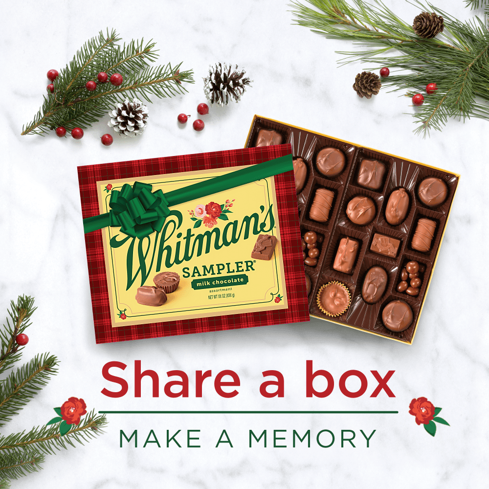 Whitman's sampler christmas Clearance