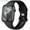 Black, variant on VersaFit Sport Band - Universal Silicone Waterproof Replacement Strap for Apple Watch Series - Comfortable, Stylish, and Ultra-Durable - Compatible with All Sizes - Perfect Fit for Women and Men