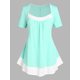 thumbnail image 1 of Camiseta Swing Talla Extra Color Bloque Rosegal  Camisetas tallas grandes, 1 of 5