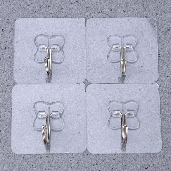 YSNOOWE 5Pcs Suction Hook for Shower Heavy-Duty Suction Cup Hooks PVC Phthalate Free