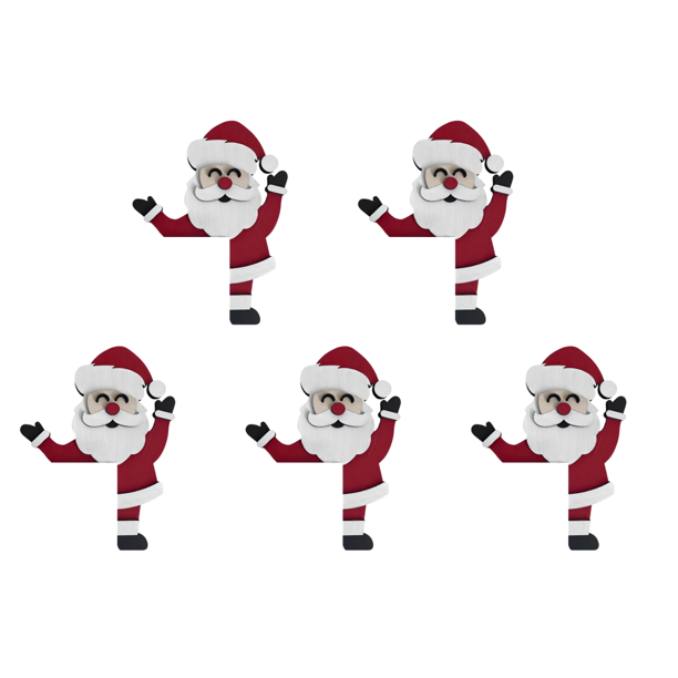 Del Marco La Puerta Navideña para Actividades Navideñas (Papá Noel 2)