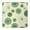 Green Tie Dye, variant on Colorful Tie Dye Mandala Square Fitted Tablecloth with Elastic Edge,Square Table Cover,Washable Elastic Table Cover for Home Kitchen Party Decor 34"x34"