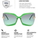 thumbnail image 4 of Gafas de sol europeas y americanas con montura grande en forma de T, gafas de sol personalizadas, fabricadas en PC, 4 of 5