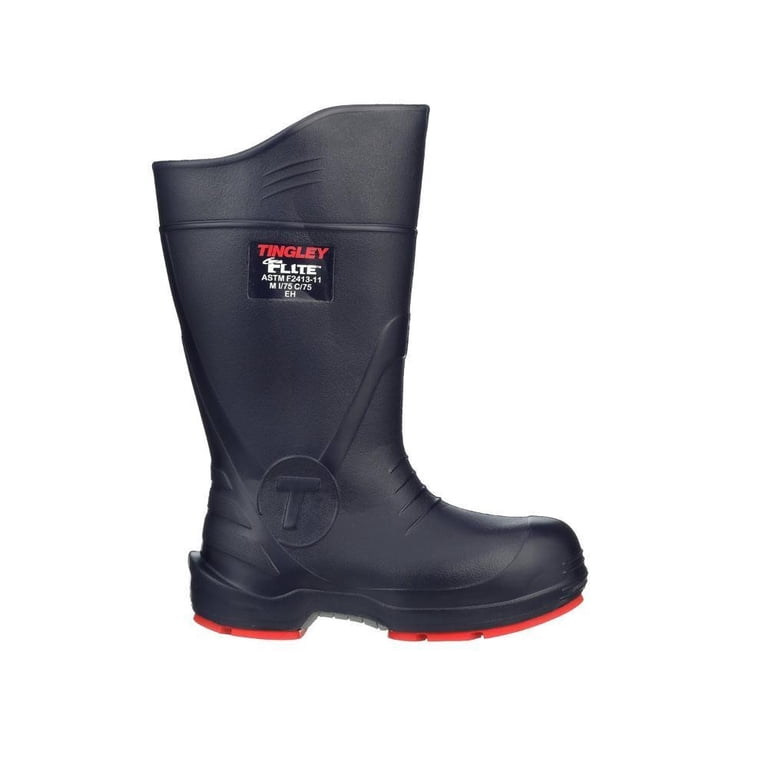 Tingley Flite Unisex M10 W12 Work Boots Blue Composite Toe Rubber Pull On 26256 Tingley Rubber 26256.04 - Flite Polymer Boot, Chemical  main image 2