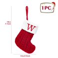 thumbnail image 3 of Calcetines tejidos con letras del alfabeto navideño Adornos para árboles de Navidad Decoraciones navideñas para el hogar 2023 Navidad Noel 2024 Regalo de Navidad, 3 of 5