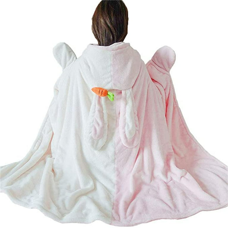Bunny blanket for adults hot sale
