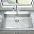 thumbnail image 2 of American Standard Edgewater Top or Undermount Stainless Steel 33 in. ADA Single Bowl Kitchen Sink, 2 of 4