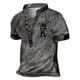 thumbnail image 1 of European And American Men's Vintage Top Digital Printing Short Sleeve Tops L, 1 of 3