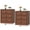 2pcs-3 Drawers Cherry, variant on VVFLU Farmhouse Nightstand Set of 2 with 3 Drawers, Wood Bedside Table Night Stand with Charging Station, Sofa Side End Table for Bedroom, Living Room, Cherry