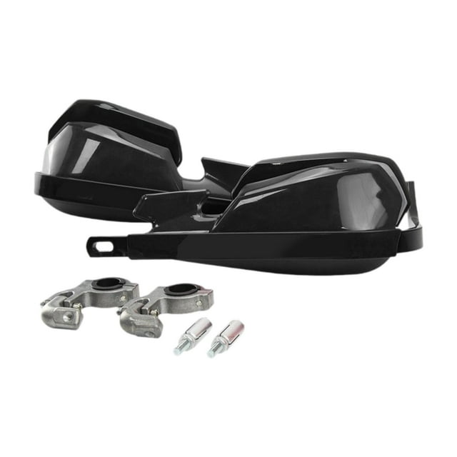 Protectores de manos para motocicleta, protección para manillar, protección para manos de motocicleta negro