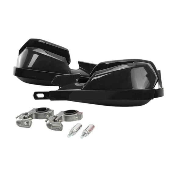 Protectores de Manos para Motores Accesorios de Motocicleta Cubiertas de Manos Protección de Manillar Pieza de Aluminio Resistente Adecuada para negro