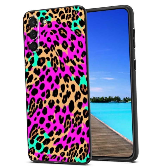 Compatible with Samsung Galaxy S21+ Plus Phone Case, Leopard-print-22 Case Silicone Protective for Teen Girl Boy Case for Samsung Galaxy S21+ Plus