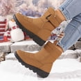 thumbnail image 6 of Women's Winter Snow Boots - Slip-On Shoes with Thick Anti-Slip Sole for Cold Weather, Outdoor & Casual Wear, 6 of 13
