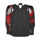 thumbnail image 4 of Disketp Red Wine Rose Mochila Escolar de Gran Capacidad y Peso Ligero, Mochila de Viaje Ideal para Escuela, Trabajo y Uso Diario, Cómoda y con Estilo, 4 of 8