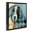 thumbnail image 3 of Stupell Industries Snack Thief Denier Dog Black Framed Floater Canvas Wall Art design by Stacy Milrany, 18 x 18, 3 of 9