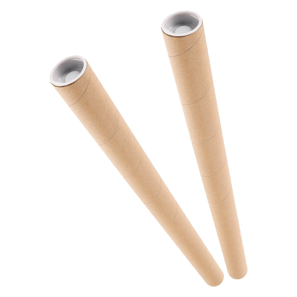 THE WHITE SHOP Ailing Tubes With Plastic Caps Shipping Cardboard Blueprints Artwork Poster - View #10