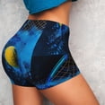 thumbnail image 4 of Fotbe Sports Tennis Ball Shorts Sin Costuras – Shorts Deportivos de Cintura Alta para Mujer, Elásticos para Gimnasio, Yoga, Running o Ciclismo-XX-Large, 4 of 8