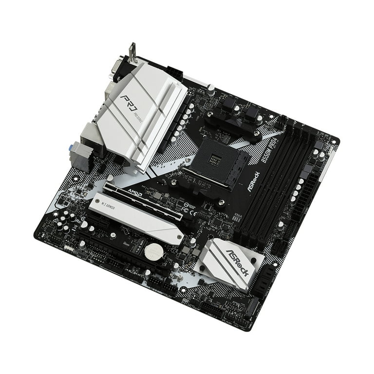 Asrock AMD B550M Pro4 Gaming PC Motherboard, Socket AM4, Micro ATX