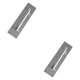 thumbnail image 4 of Manijas de puerta resistentes con tornillo de montaje, manijas de placa de puerta de empuje convenientes, manijas de empuje para restaurantes, 2 uds. 30cm x 8cm x 012cm, 4 of 8