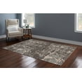 thumbnail image 2 of Linon Vintage Clara Power Loomed Microfiber Polyester 5'x7'6" Rug in Gray, 2 of 7
