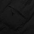 thumbnail image 7 of Hurxie Women's Casual Elastic Waist Drawstring Loose Fit Multi-Pockets Outdoor Cargo Shorts Black,4XL, 7 of 7