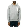 thumbnail image 2 of Black Scale Mens The Feather B Logo FZ Hoodie Sweatshirt, Grey, Large, 2 of 2