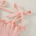 thumbnail image 5 of Newborn Baby Girl Sleeveless Bubble Romper Dress Cotton Tutu Tulle Skirt Hem Bodysuit with Headband Set Summer Clothes, 5 of 7