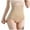Beige, variant on yillto Women's Plus Size Underwear Shapewear High Waist Full Coverage Briefs Ladies Slim Panties