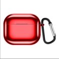 thumbnail image 3 of for AirPods 3rd Gen Case with Keychain, Plating TPU Stylish Portable Durable Lightweight Holder Water/Scratch Resistant Soft Protective Cover for Apple AirPods 3rd Generation 2021, Green, 3 of 4